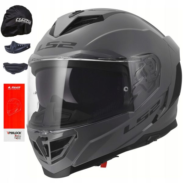 Kask Integralny LS2 FF818 Storm III Solid Nardo Grey