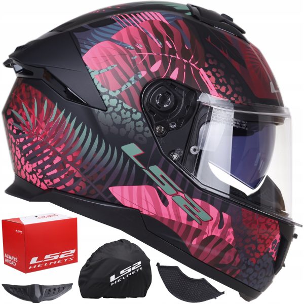 Kask LS2 FF808 Stream II Jungle M.BL.PINK-06 S