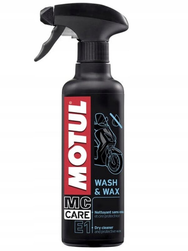 Środek Czyszcząco-Ochronny (atomizer) MOTUL E1 Wash Wax 400ML