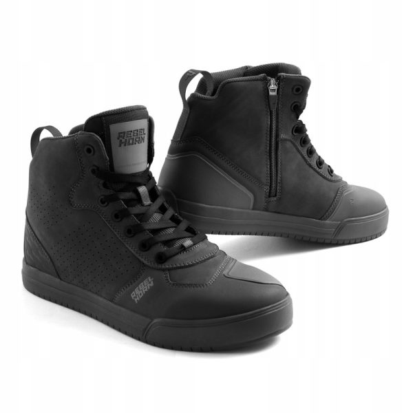 Buty skórzane Rebelhorn Spike Black