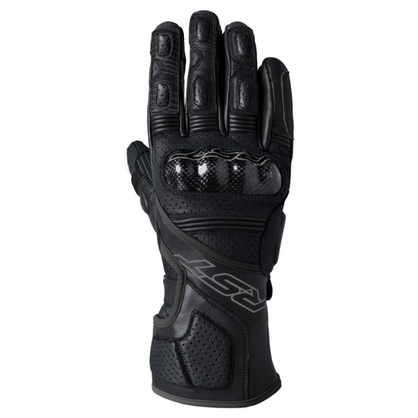 Rękawice skórzane RST Fulcrum CE Grey/Black/Black