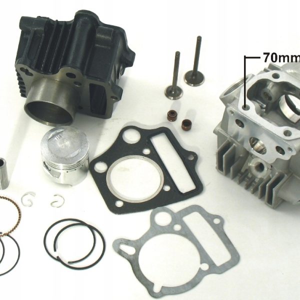 Cylinder + głowica 70 CC 4T Czoper Kinroad Kingway Ogar