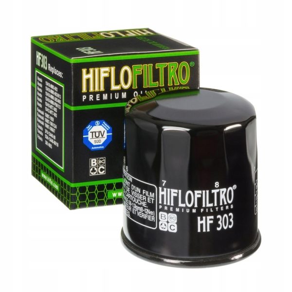 Filtr oleju Hiflofiltro HF303 honda kawasaki Polaris yamaha