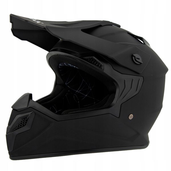 Kask crossowy BLEXX dziecięcy MD-911 Junior czarny Matt XL