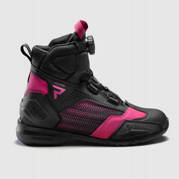 Buty motocyklowe Rebelhorn Core Black Pink 39