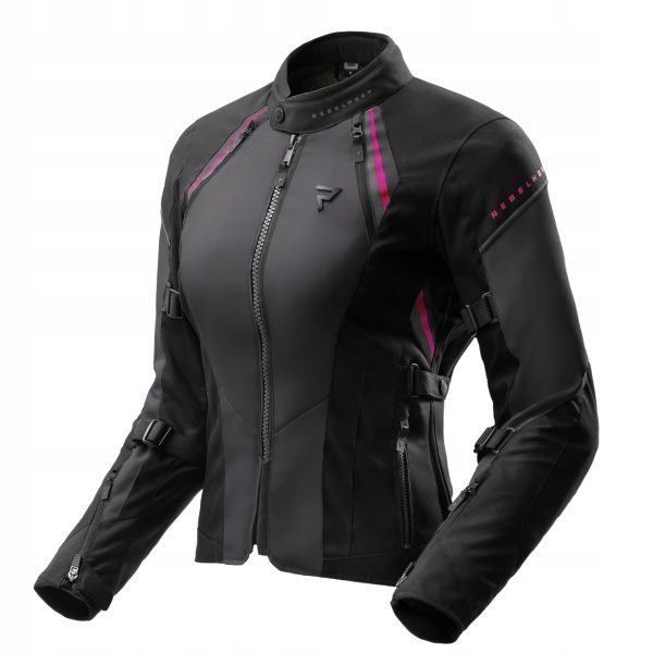 Kurtka motocyklowa tekstylna damska Rebelhorn Swift Dark