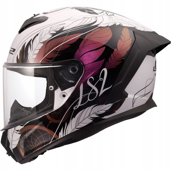 Kask LS2 FF820 Rapid III Boho White Black Pink