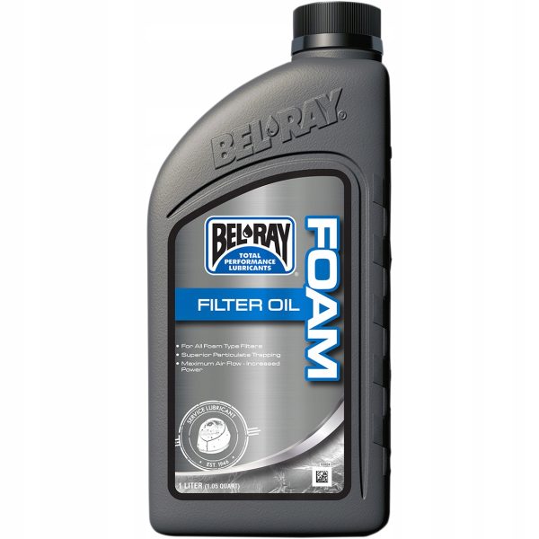 Olej do nasączania filtrów powietrza, Bel-Ray Foam Filter Oil 1L