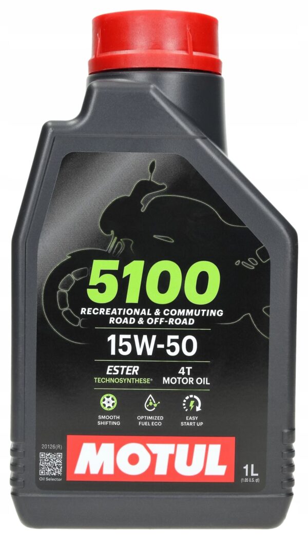 Olej MOTUL 5100 15W50 1L