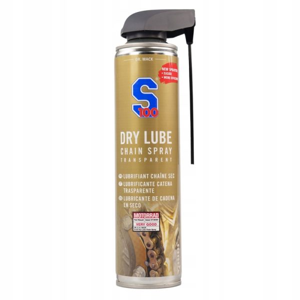 Smar do łańcucha W Sprayu S100 Dry Lube Chain Spay 400ML