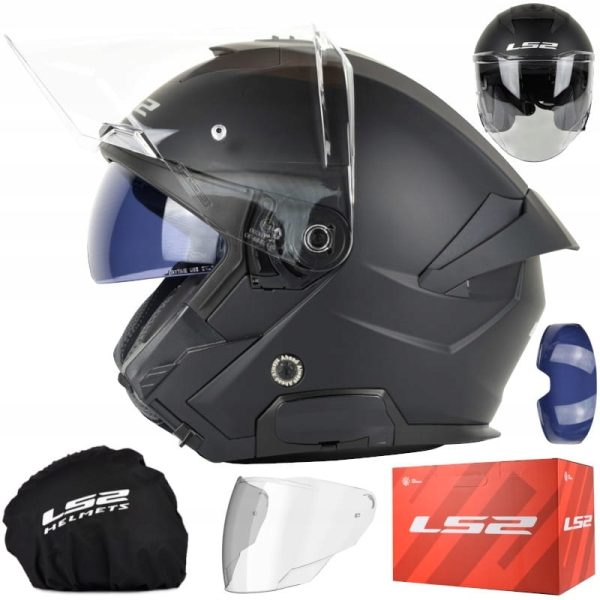 Kask LS2 OF618 Verso II Solid Matt Black