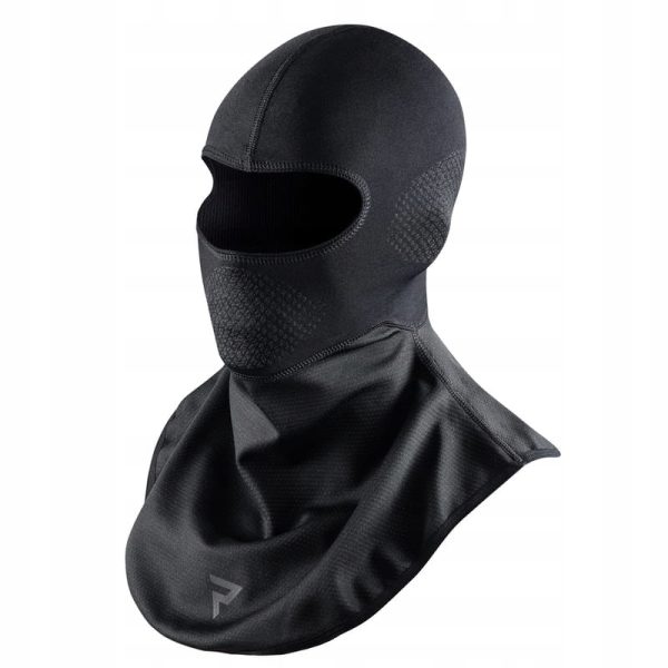 Kominiarka termoaktywna Rebelhorn Therm II Z Windstopperem Black/Grey
