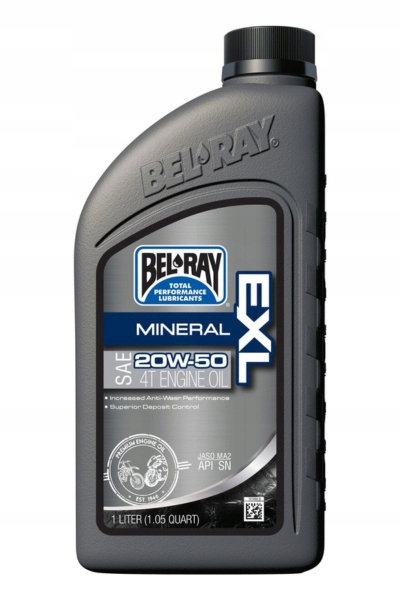 Olej Bel-Ray Exl Mineralny 4T 20W-50 1L