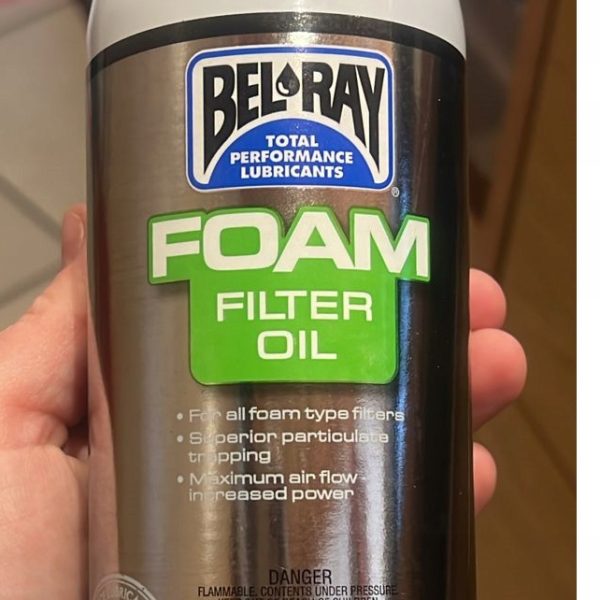 OLEJ DO FILTRÓW POWIETRZA GĄBKOWYCH SPRAY BEL-RAY 400ml