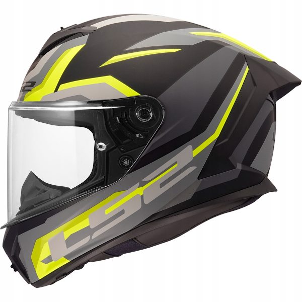 Kask LS2 FF820 Rapid III Hyper Black H-V Yel.