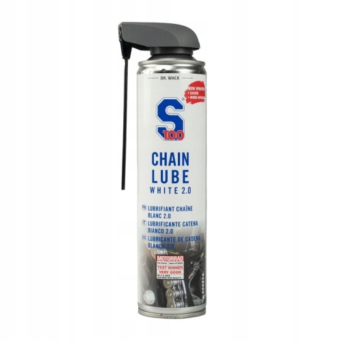 Smar do łańcucha W Sprayu S100 Chain Lube White 400ML
