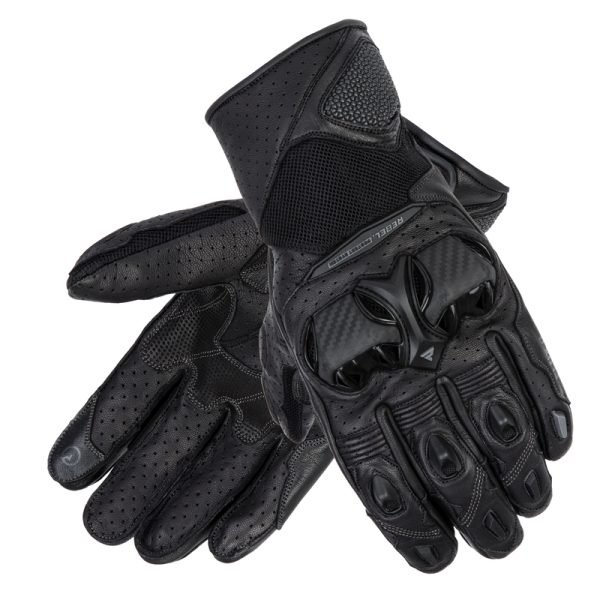 Rękawice skórzane Rebelhorn Flux II Black M