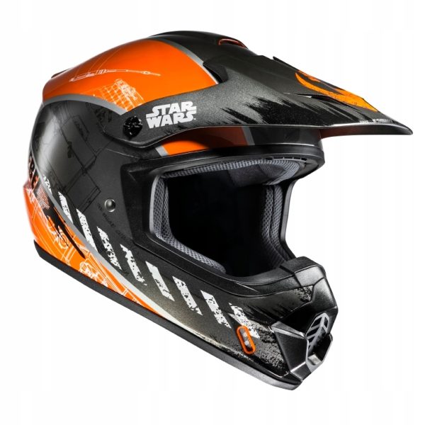 Kask HJC Cs-Mx II Rebel X-Wing Star Wars Silver/Orange