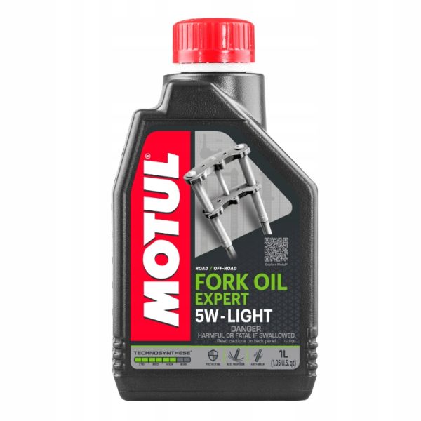 Olej do Zawieszenia/Amortyzatorów - MOTUL Fork Oil Expert 5W Light 1L